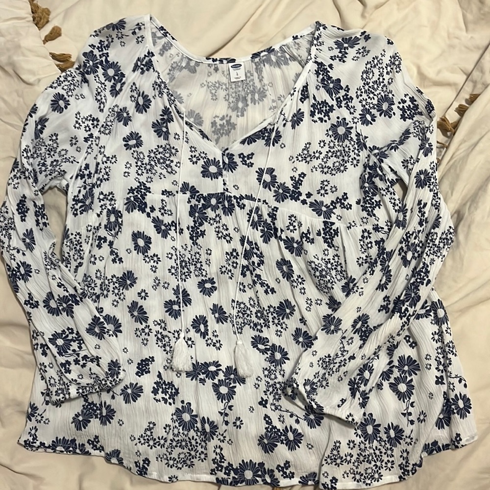 Floral Boho Top